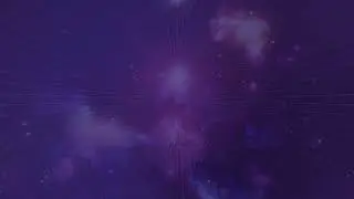 Digital Space Nebula Night Starry Sky Screensaver || Abstract Background || Stock Footage