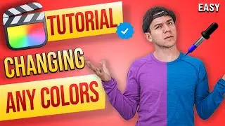 How to Change Color of a Subject in Final Cut Pro X