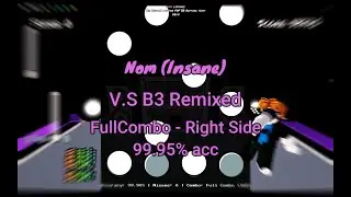 Nom - FullCombo 99.95% | Vs B3 Remixed | Roblox Funky Friday