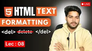 HTML del Tag Explained | Show Deleted Text in HTML | Study with Engineers