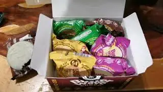 Распаковка, дегустирую низкокалорийные вкусняшки.