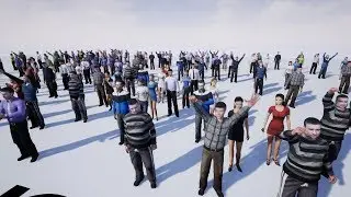 UE4 - Population System (Audience - Rotate body to Target)