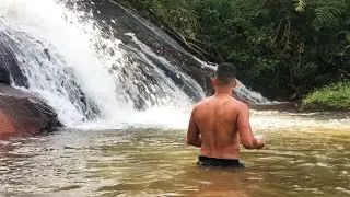Aventura na Cachoeira  com minha namorada