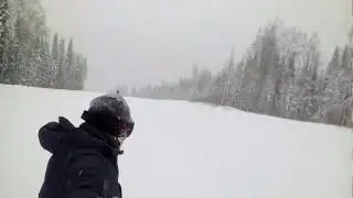 Шерегш , снег ,сноуборд