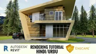 Enscape for Revit Rendering Tutorial | Real time rendering for Revit [Hindi/Urdu]