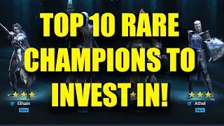 Top 10 Rare Champions! | Raid: Shadow Legends