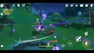 Poco F3 Genshin Impact highest graphics 60 fps test gameboost using semi-conductor cooling fan