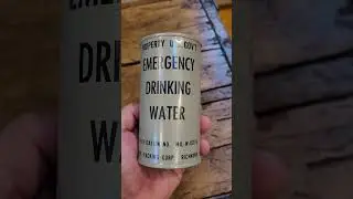 Is It Safe To Drink A Can Of 1953 Emergency Water?