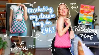 summer reads & CROCHETING my DREAM BAG in 24h?! 🍒📔☀️ also, I'm going to Taiwan...