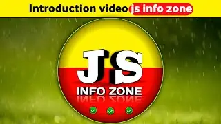 || INTRODUCTION VIDEO || 𝗝𝗦 𝗜𝗡𝗙𝗢 𝗭𝗢𝗡𝗘 ||