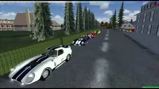 In The Evening Sun, Cobra GT Coupes at Nurburgring / Nordschleife 4 FSX.