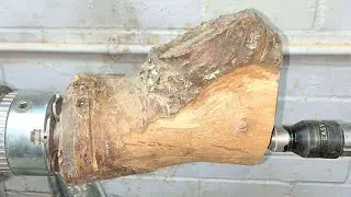 How to make a Emerging Vase. Beginner Woodturning Project