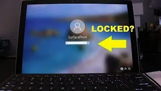 Surface Pro 4 How to reset forgot password , screen lock.... (surface pro 3 5)