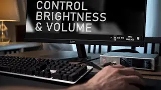 Control Your External Monitor - With Keyboard & Mouse Shortcuts