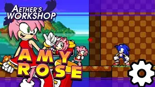 Rivals of Aether Workshop Showcase: Amy Rose! (Sonic the Hedgehog)