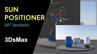 SUN POSITIONER in 3Dsmax | 