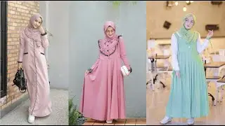 25 Model Gamis Terbaru 2020 Untuk Lebaran | Trend Baju Lebarang Sekarang Simple dan Mewah