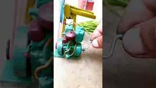 Smallest Diesel Engine and Cow Fodder Cutting Machine Project