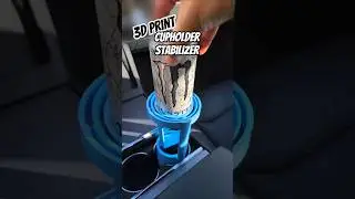 3D Printed Drink Cupholder Stabilizer Gimbal 