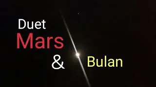 Pemandangan Langit Malam Di Ufuk Timur