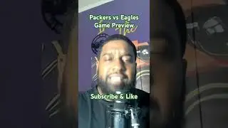 Pack vs Eagles preview.#shorts #greenscreen #nfl #espn #sports #philadelphiaeagles #greenbaypackers