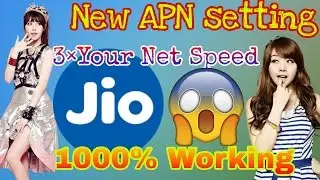 new APN setting for jio users || hindi||helpful for increasing jio net speed... /M.S tips & tricks