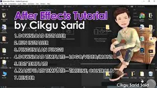 After Effects Tutorial : 5. EDIT TEMPLATE