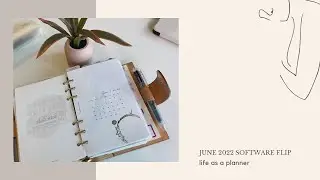 June 2022: Planner Software Flip Through