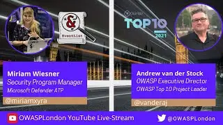 OWASP London Chapter [ONLINE] Meetup LIVE-STREAM  7th Oct 2021