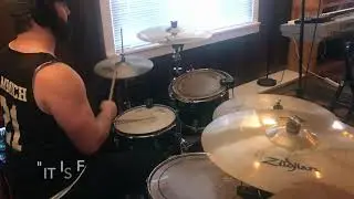 Wolves at the Gate - Man of Sorrows - Drum Playthrough & Lyrics