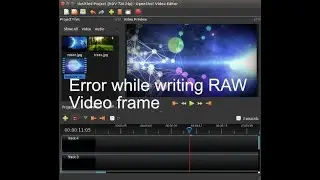 How to fix OpenShot Error 