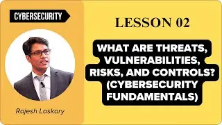 What are Threats, Vulnerabilities, Risks, and Controls [Cybersecurity Fundamentals]