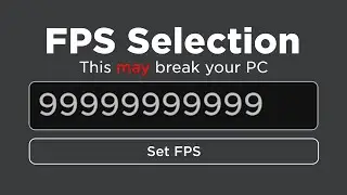 Making Roblox run at the HIGHEST FPS Possible... Here's how.