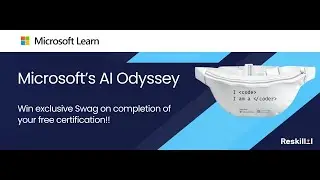 🏆Microsoft’s AI Odyssey Challenge | FREE Schwags from Microsoft | Microsoft Azure#microsoft #schwags