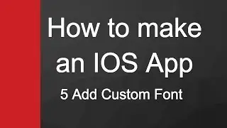 11 IOS Custom Font Programmatically |
