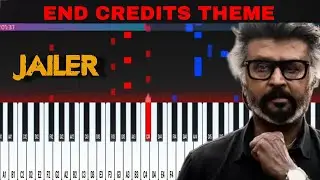 Jailer End Credits Piano Cover | Anirudh Ravichander