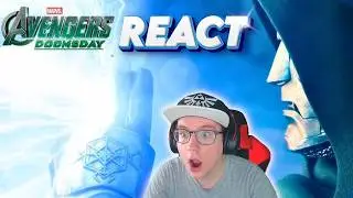 FIRST TIME Reaction Avengers: Doomsday Trailer