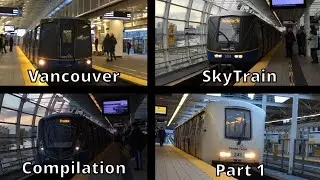 Vancouver SkyTrain Compilation Part 1