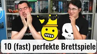 Top 10 fast perfekte Brettspiele (2024)