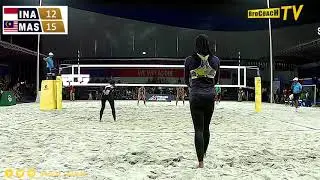 Women Beach Volleyball INDONESIA vs MALAYSIA | SEA GAMES Philippines 2019