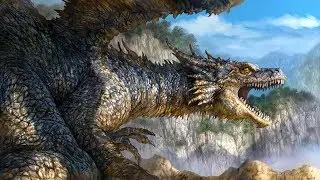 Painting a Hyper Realistic Dragon In Photoshop!
