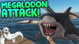 Stranded Deep Gameplay - "MEGALODON ATTACK!!!"  - Let's Play Walkthrough
