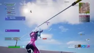 Popping off with the mammoth Pistol on fortnite in Creative!! 12 kill Streak madness