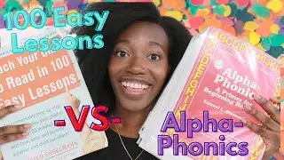 Honest Homeschool reading curriculum review || Alpha phonics VS 100 Easy Lessons