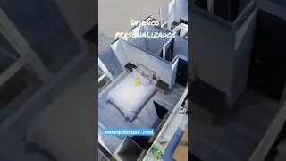 Plano de Casa Moderna 2 plantas Diseño Arquitectónico de casas pequeñas, grandes modernas y rusticas
