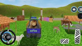 نقل الحيوانات ألعاب الشاحنات - العاب محاكاة شاحنة الحوانات  - Animal Truck Transport Game