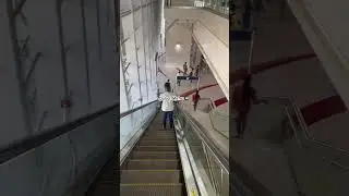 pehle Lalkare nal ma mar gai viral song Enjoy Dubai metro train inside view
