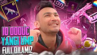 10.000UC YANGI UMPNI FULL QILAMIZ OPEN CASE PUBG MOBILE