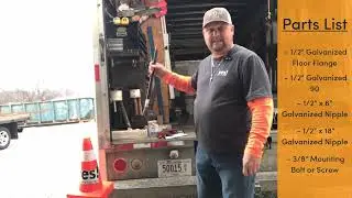 Safety Cone Vehicle Mount