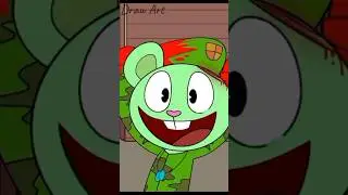 Me gusta estar contigo Fliqpy 💚 (Scared of Myself) #animation #flippy #fliqpy #htf #fanfic